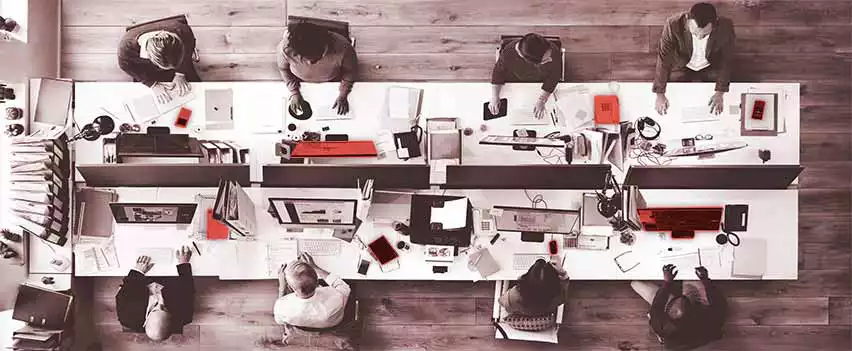 Office with hardware assets control